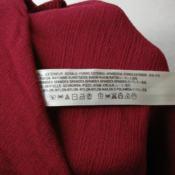 NWT Free People Intimately Free Dylan Bodycon Wrap Mini Dress Size XS - Picture 12 of 13